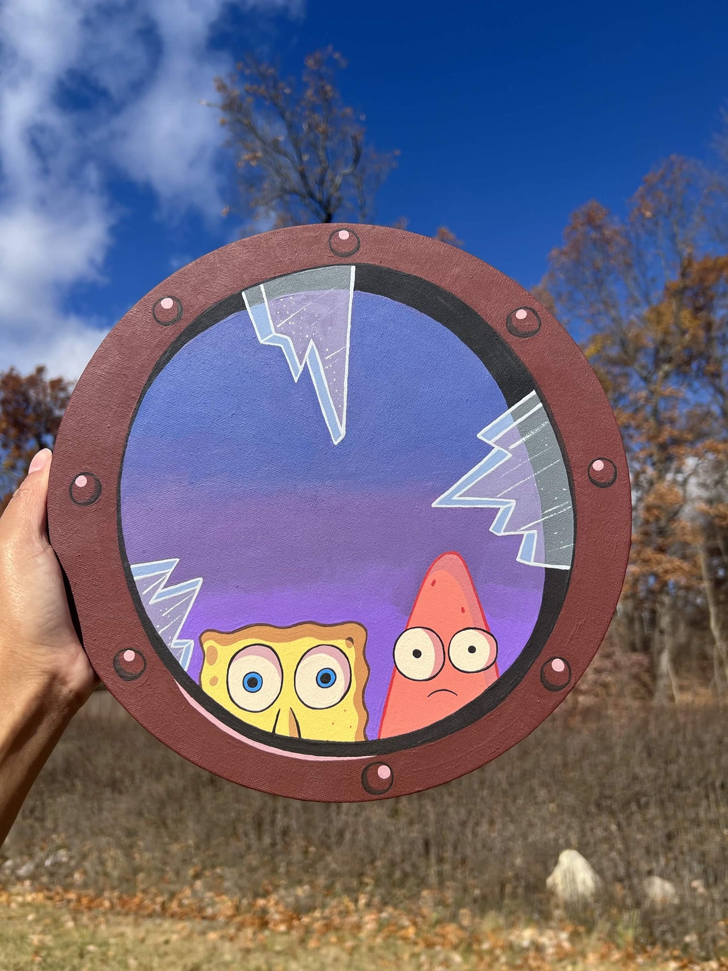 Thug Tug Window Painting  (MADE TO ORDER)
