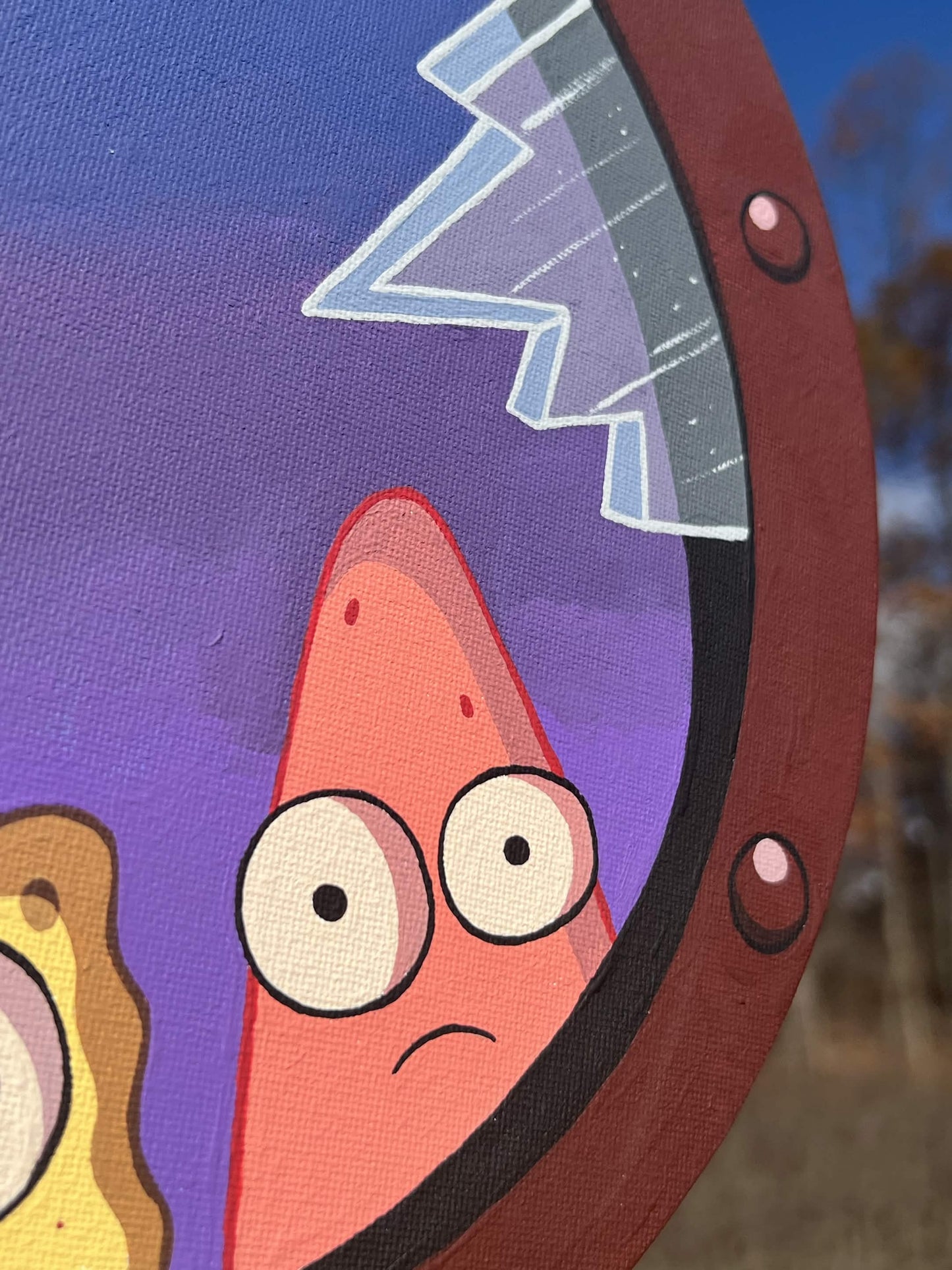 Thug Tug Window Painting  (MADE TO ORDER)