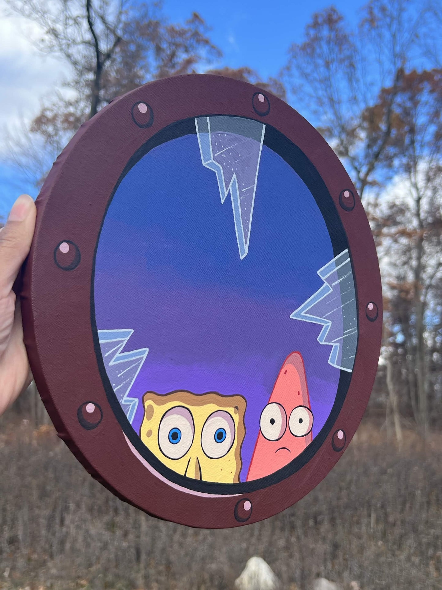 Thug Tug Window Painting  (MADE TO ORDER)