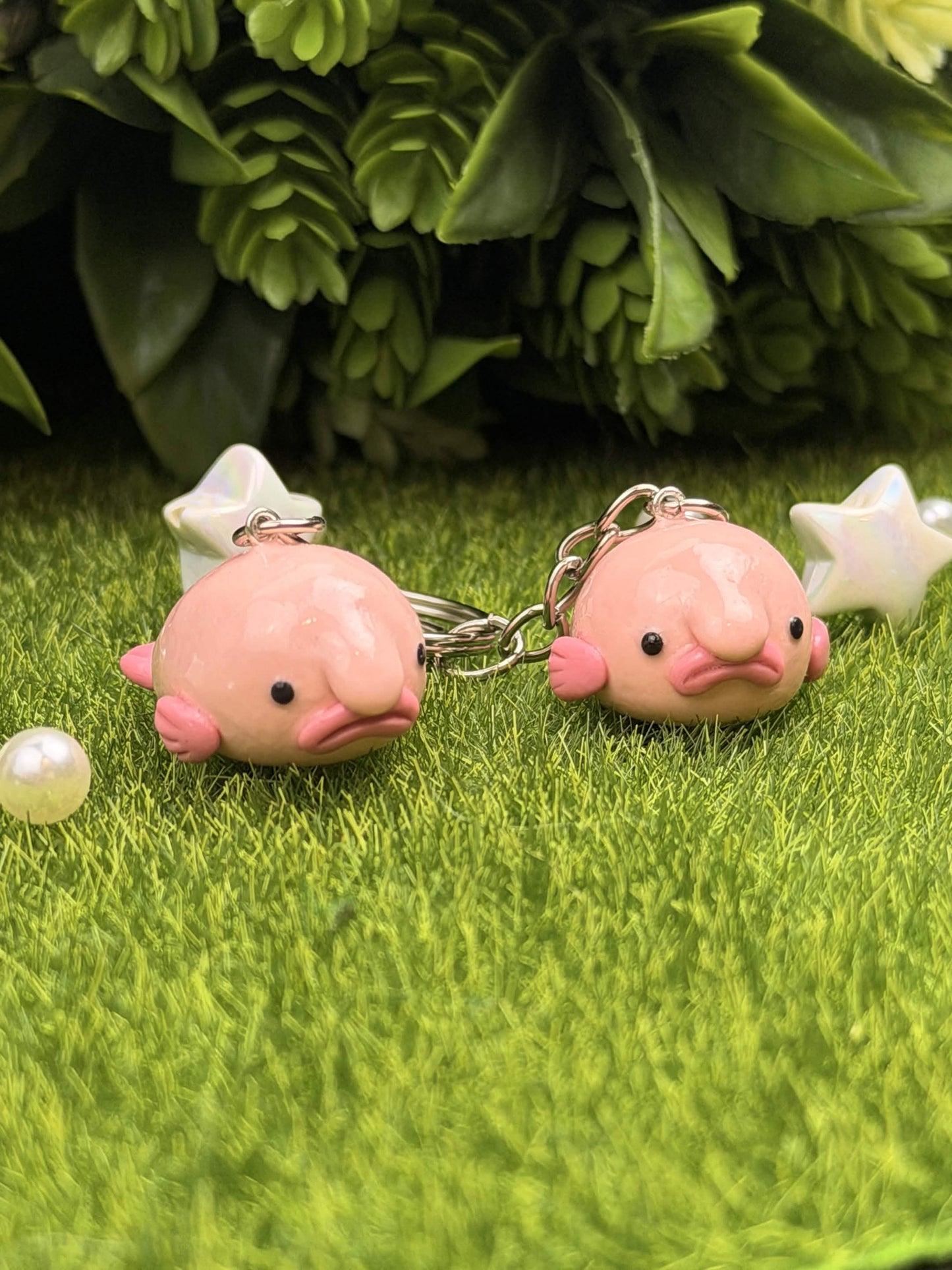Blob Fish Keychain