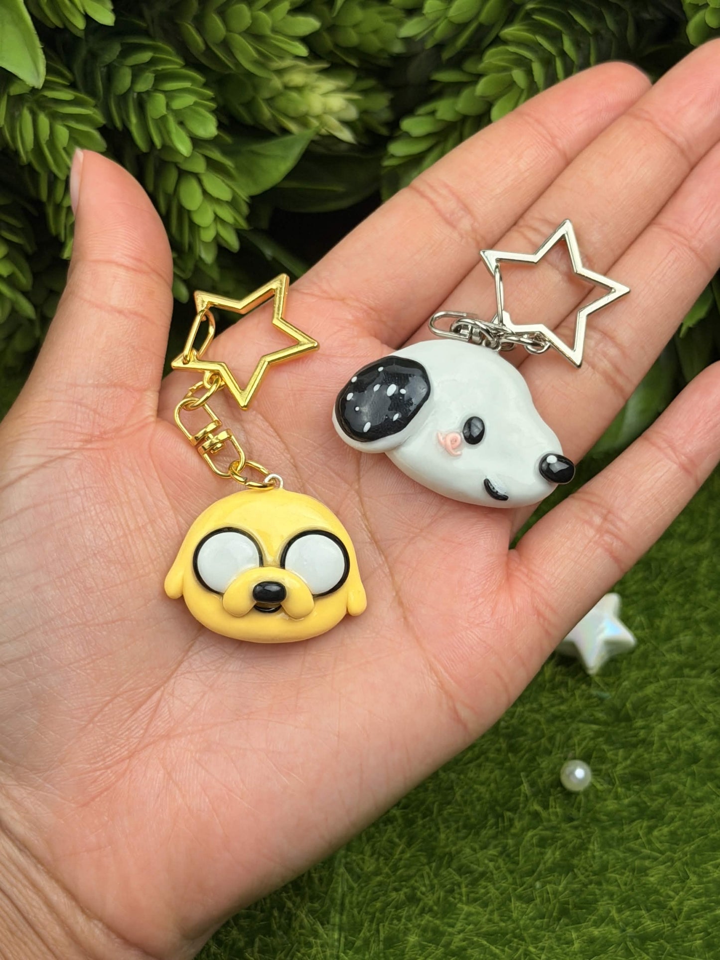 Toon Dog Keychains
